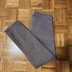J.Crew Garment Dyed 5 Pocket Slim Jeans Sz 28/32 Kurabo fabric